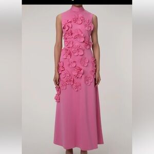 Pink Floral Dress, NWT, size 4/6